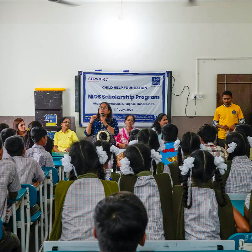 NIOS Scholarship Program Session by Child Help Foundation