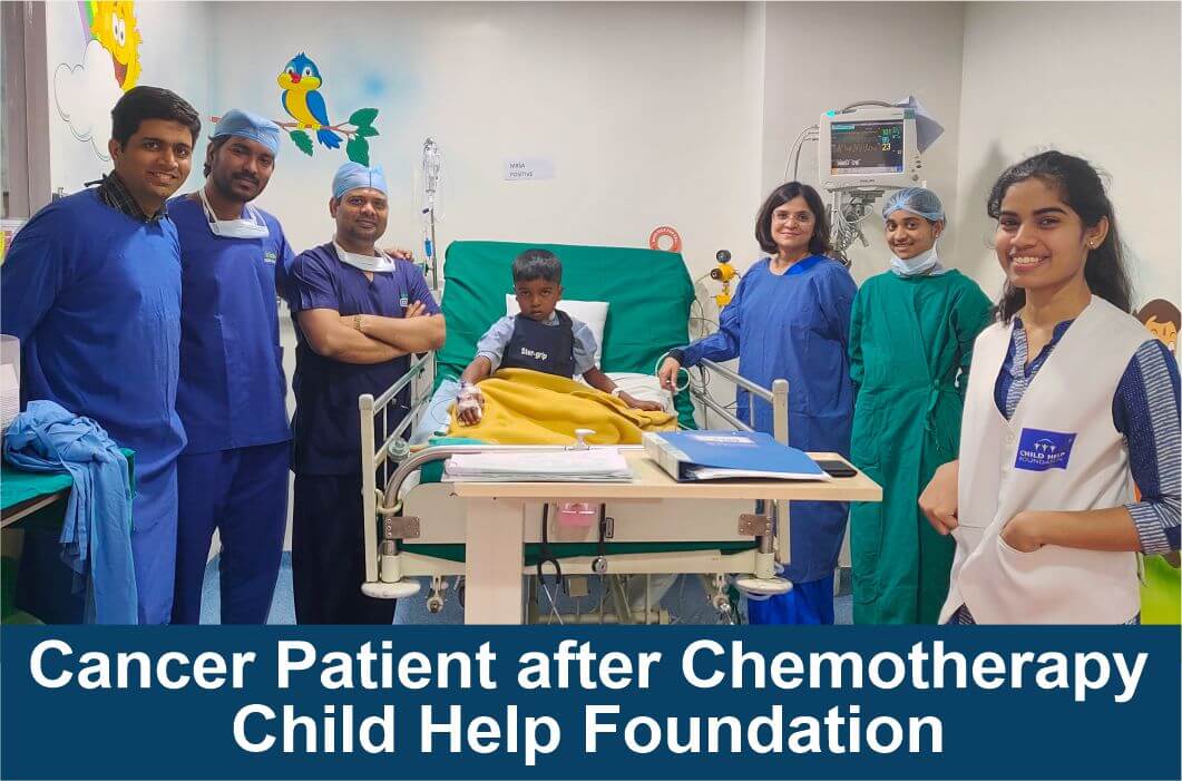 Cancer Patient after Chemotherapy Child Help Foundation
